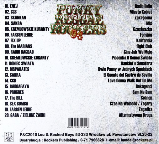 Punky Reggae Rockers 4 (digipack) [CD]