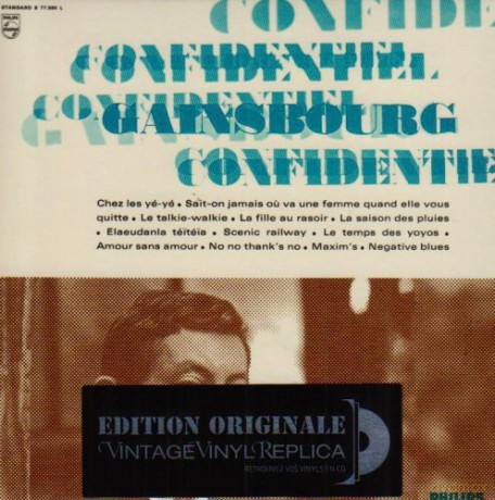 Serge Gainsbourg: Confidentiel [Winyl]