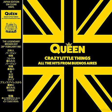 Queen: Crazy Little Things - All The Hits From Buenos Aires - (Clear) [Winyl]