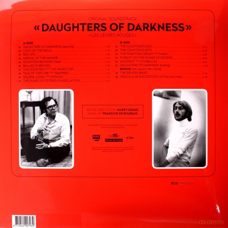 Daughters Of Darkness soundtrack (Dzieci Nocy) (Transparent) [Winyl]