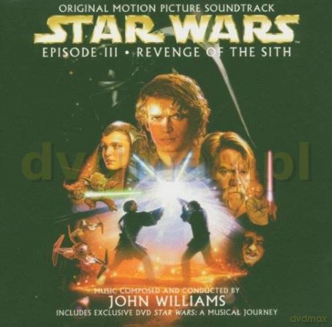 Star Wars Episode III: Revenge of the Sith soundtrack (Gwiezdne Wojny: Część III - Zemsta Sithów) (John Williams) [2CD]