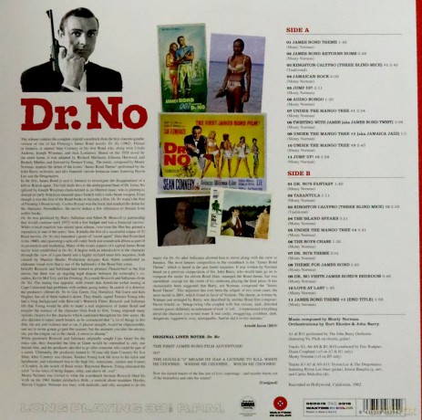 007 Dr No - The Complete Original Soundtrack (Limited) (Solid Red) (Monty Norman Feat John Barry And Byron Lee) [Winyl]