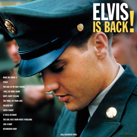 Elvis Presley: Elvis Is Back! (Coloured) [Winyl]