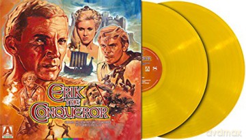 Erik The Conqueror soundtrack (Translucent Yellow) (Roberto Nicolosi) [2xWinyl]