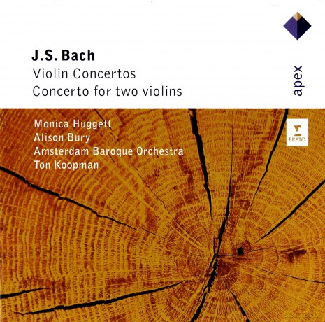 Monica Huggett/Alison Bury: Bach: Concertos For 2 Violins I [CD]