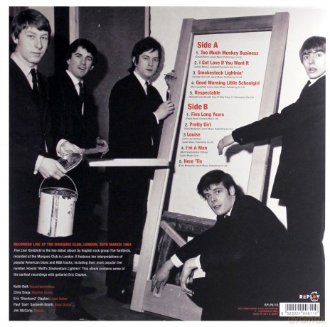 Yardbirds: Five Live Yardbirds [Winyl]