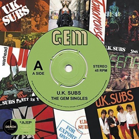 Uk Subs: Gem Singles [Winyl]