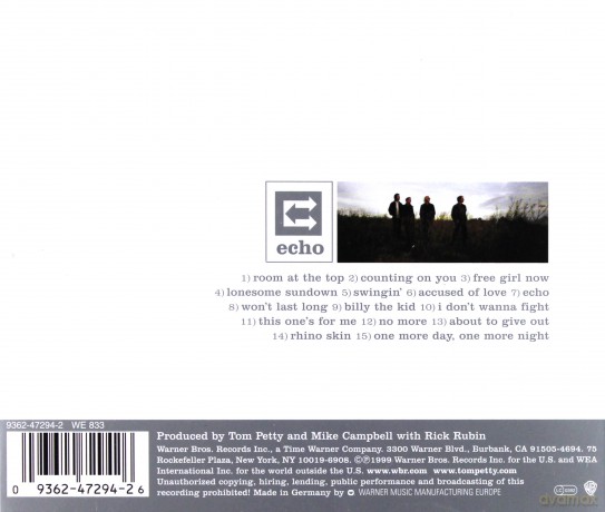Tom Petty & The Heartbreakers: Echo [CD]
