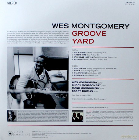 Wes Montgomery: Groove Yard [Winyl]