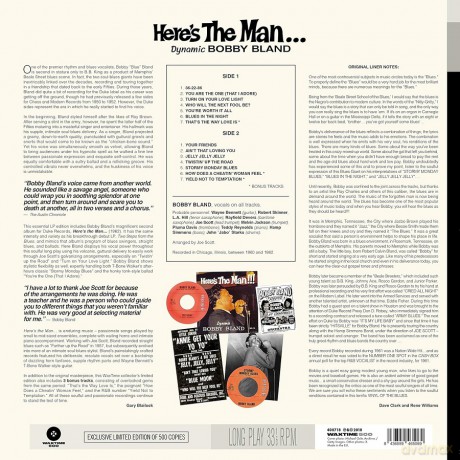 Bobby Bland: Here's The Man Dynamic Bobby Bland [Winyl]