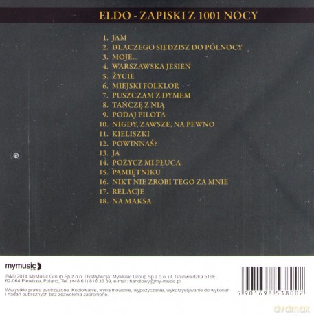 Eldo: Zapiski z 1001 nocy [CD]