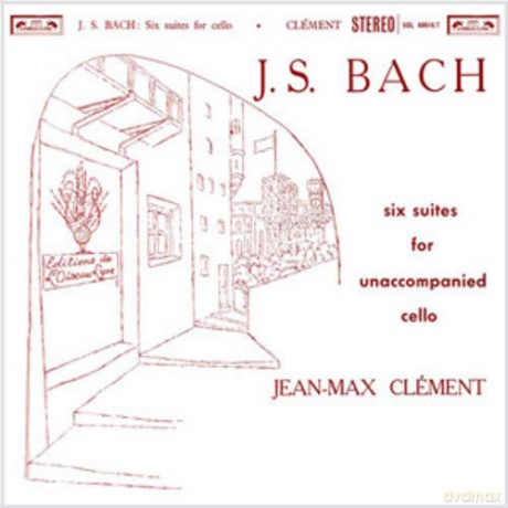 Jean-Max Clement: JSBach: Six Suites For Unaccompanied Cello [2xWinyl]