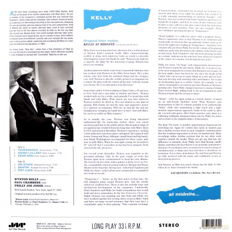 Wynton Kelly Trio: Kelly At Midnite [Winyl]