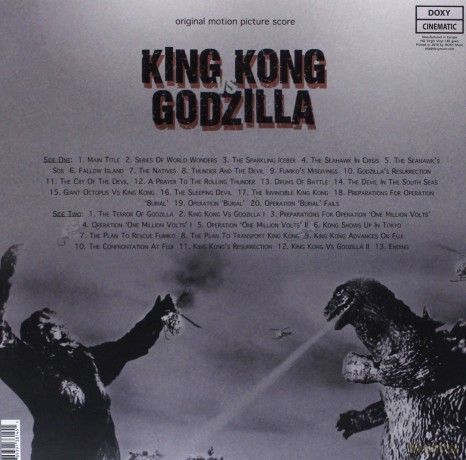 Akira Ifukube: King Kong Vs Godzilla [Winyl]