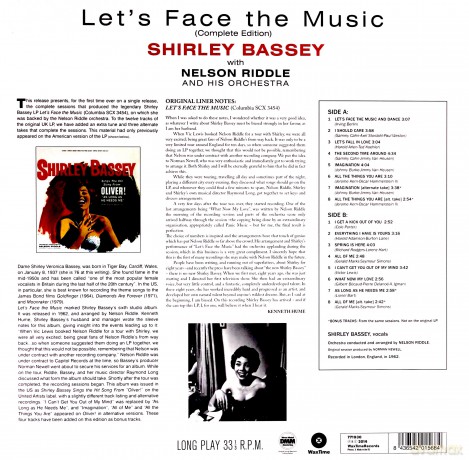 Shirley Bassey: Let's Face The Music - The Complete Edition [Winyl]