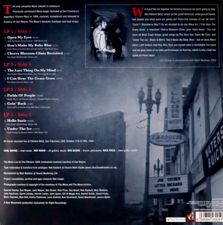 Move: Live At The Fillmore (Red) [2xWinyl]