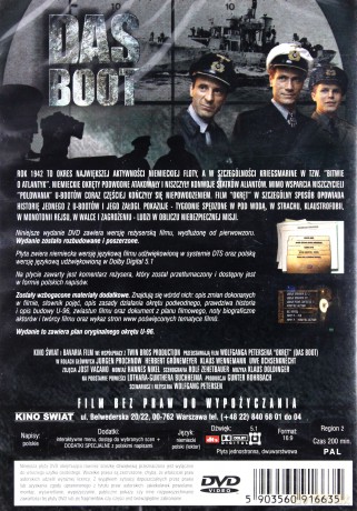 Okręt wersja reżyserska [DVD]