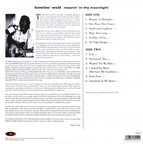 Howlin' Wolf: Moanin' In The Moonlight [Winyl]