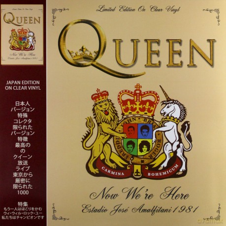 Queen: Now We'Re Here - Estadio Jose Amalfitani 1981 - (Clear) [Winyl]