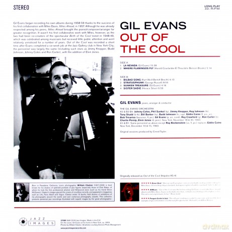 Gil Evans: Out Of The Cool (Gatefold Packaging Photographs By William Claxton) [Winyl]