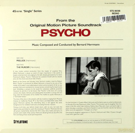 Psycho soundtrack (Psychoza) (Bernard Herrmann) [Winyl]