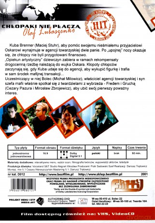 Chłopaki nie płaczą [DVD]