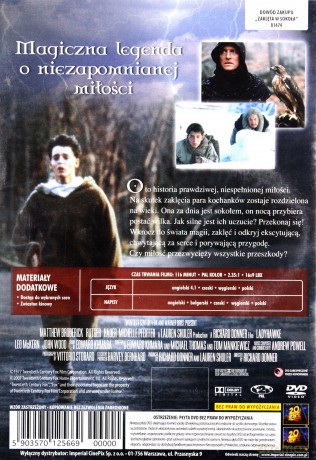 Zaklęta w sokoła [DVD]