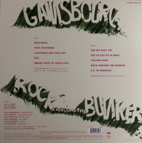 Serge Gainsbourg: Rock Around The Bunker [Winyl]