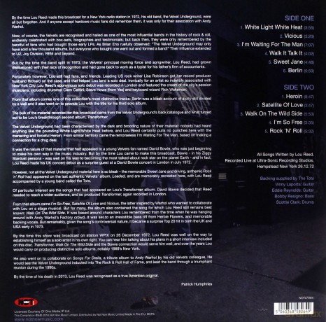 Lou Reed: Rock 'N' Roll (Blue) [Winyl]