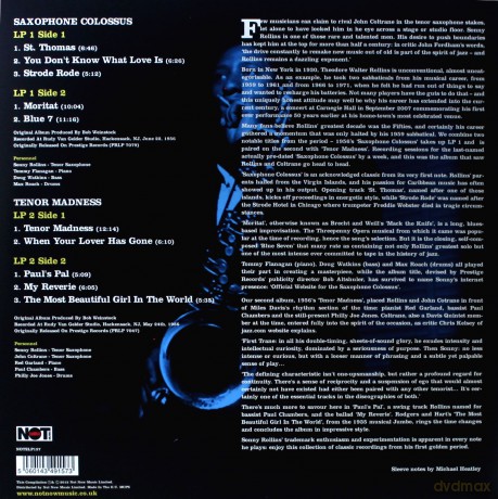 Sonny Rollins: Saxophone Colossus [2xWinyl]