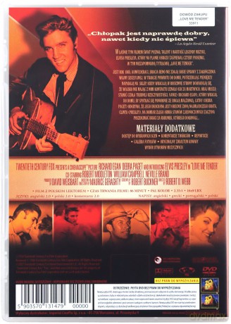 Love Me Tender  [DVD]