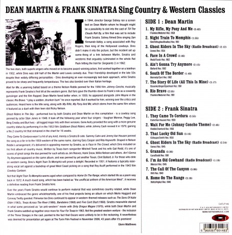 Dean Martin & Frank Sinatra: Sing Country & Western Classics [Winyl]