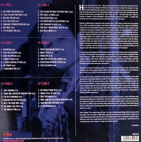 Chet Baker: Sings [3xWinyl]