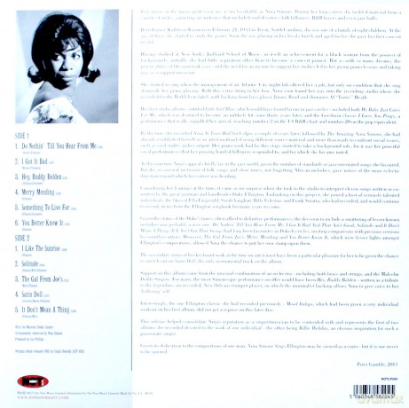 Nina Simone: Sings Duke Ellington [Winyl]