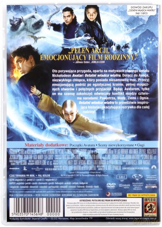 Ostatni Władca Wiatru [DVD]
