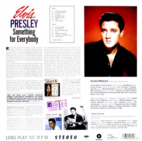 Elvis Presley: Something For Everybody [Winyl]