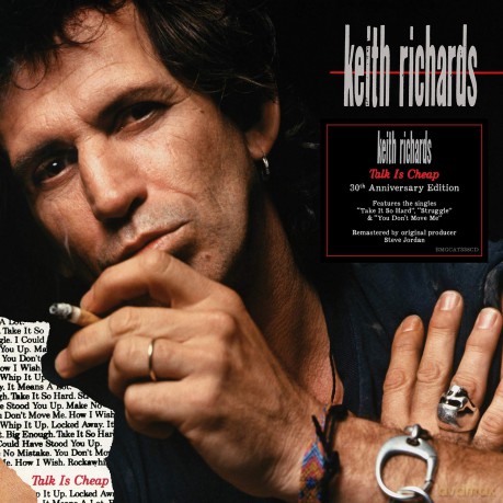 Keith Richards: Talk Is Cheap (Limited Red) [Winyl]