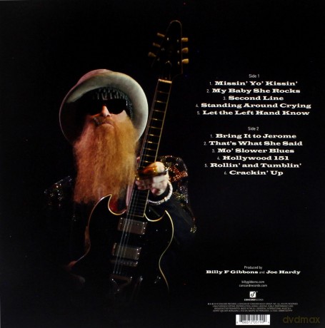 Billy Gibbons: The Big Bad Blues (Transparent Blue) [Winyl]