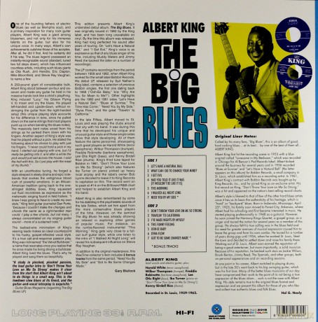 Albert King: The Big Blues [Winyl]