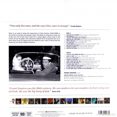 Frank Sinatra: The Hits (20 Greatest Hits) (Deluxe Gatefold Edition) [Winyl]