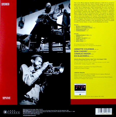 Ornette Coleman: This Is Our Music [Winyl]