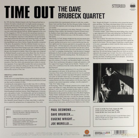 Dave Brubeck: Time Out [Winyl]