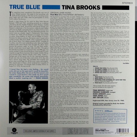 Tina Brooks: True Blue (Collector's Edition) [Winyl]