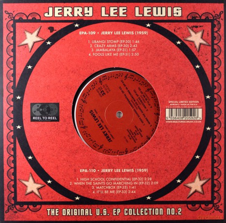 Jerry Lee Lewis: Us EP Collection No 2 - White Vinyl [Winyl]