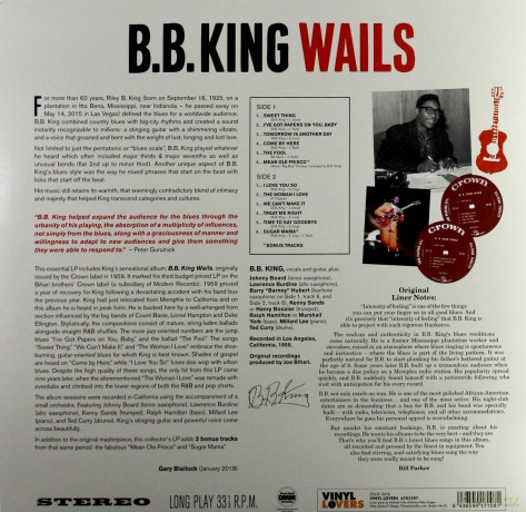 B.B. King: Wails [Winyl]