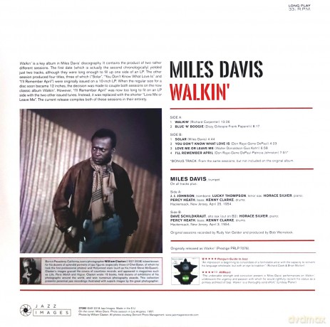 Miles Davis: Walkin' [Winyl]