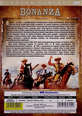 Bonanza: Mściciel / Ostatni Wiking [DVD]
