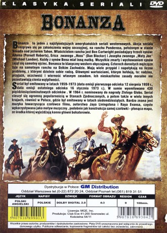 Bonanza: Mściciel / Ostatni Wiking [DVD]