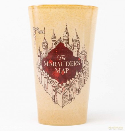 Harry Potter Marauders Map Kolorowa szklanka