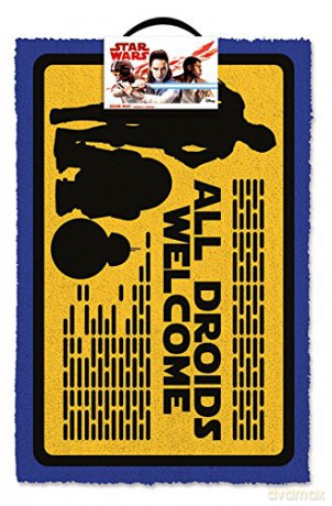 Star Wars All Droids Welcome Wycieraczka (Gwiezdne Wojny)
